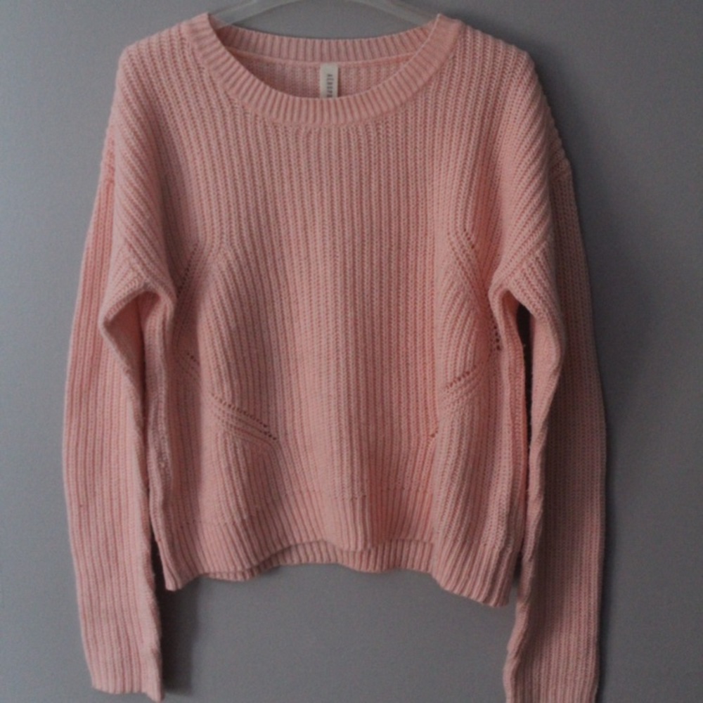 Aéropostale Woven Long Sleeve Sweater